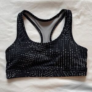 GAP fit Black and Gray sports bra medium